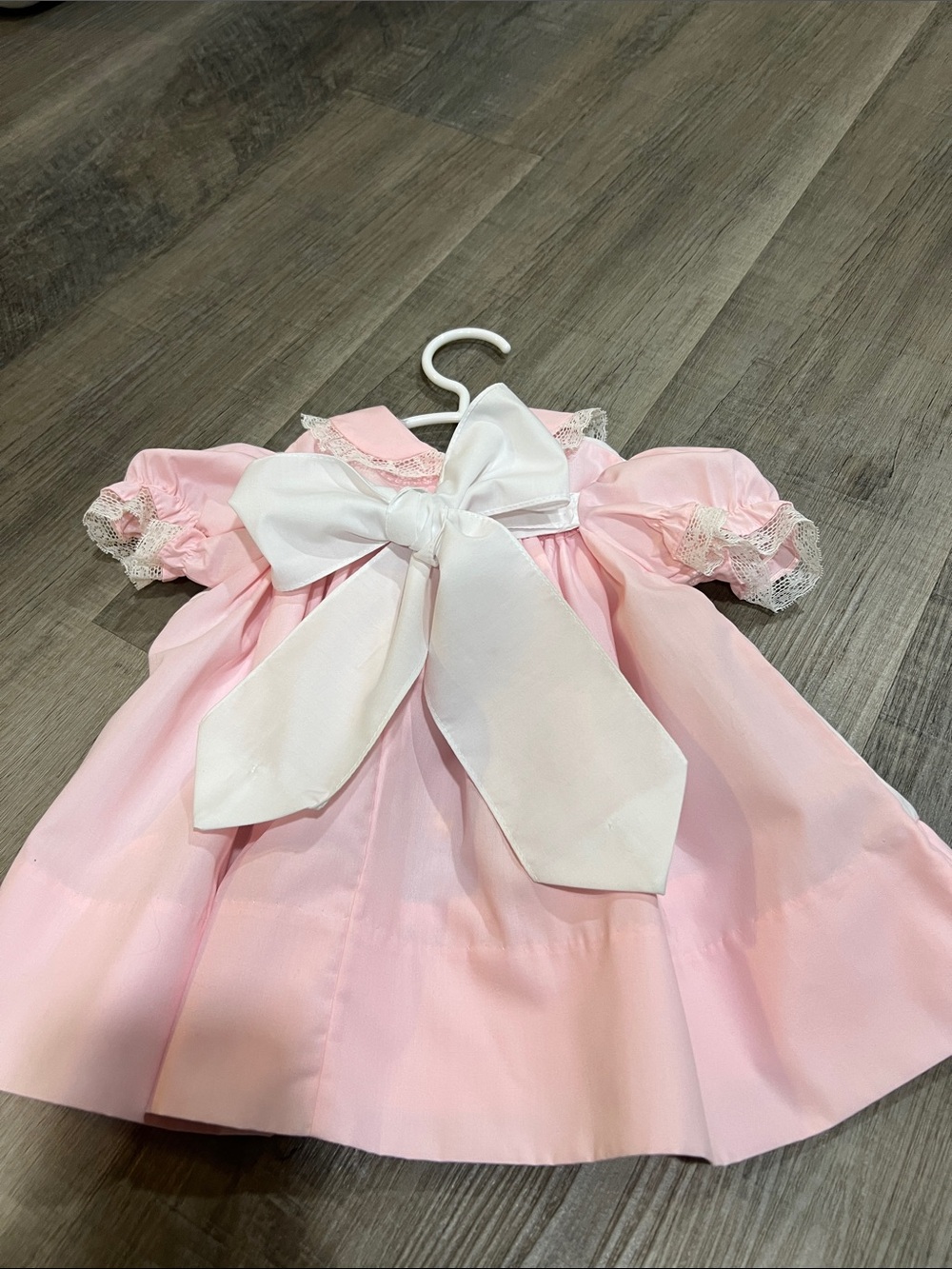 Vintage duck embroidery Cherubs dress size 12M - Picture 4 of 5